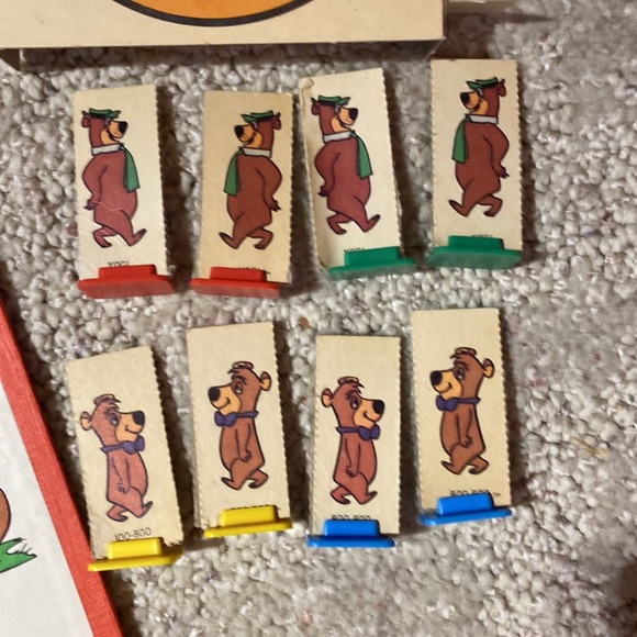Yogi Bear Board Game 1980 Complete - Picture 4 of 6